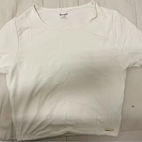 YOUNGLA women’s baby tee - Picture 1 of 4